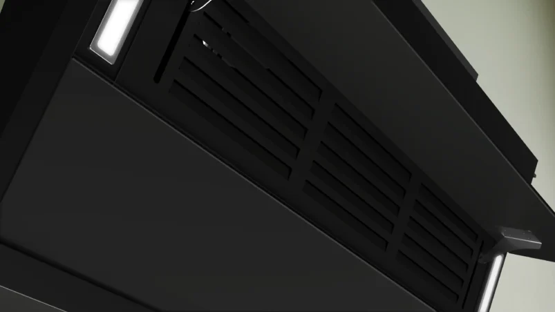 Bosch Series 4 Wall-Mounted Cooker Hood 90 cm Black - Image 3