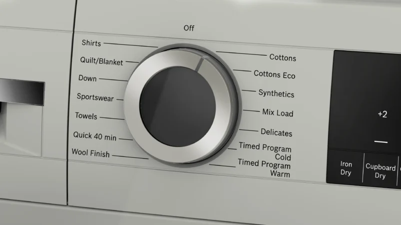 Bosch WQG2520XIN Series 4 heat pump tumble dryer 10 kg Silver inox - Image 3
