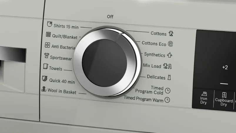 Bosch WPG24108IN Series 4 condenser tumble dryer 9 kg Silver inox - Image 3