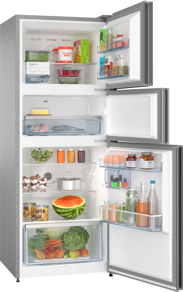 Bosch CMC33K03NI Series 4 free-standing fridge-freezer with freezer at top 175 x 67 cm - Image 3