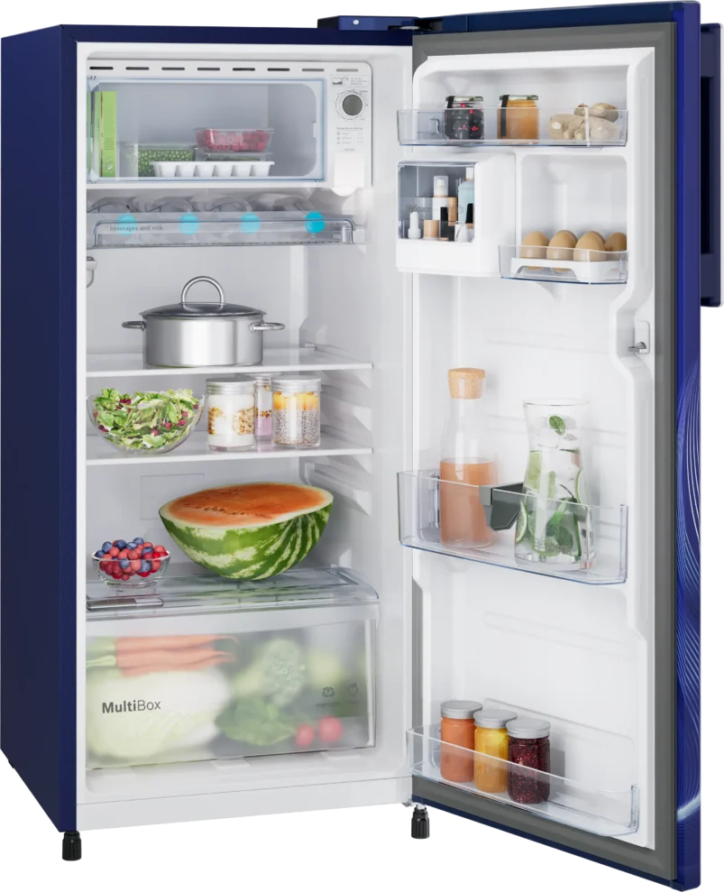 Bosch COT18B32VI Series 2 free-standing fridge 116.2 x 53.5 cm Blue - Image 3