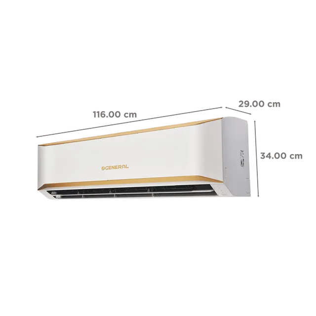 O General 1.5 Ton 5 Star Inverter Split AC, ASGG18CEAC-B, 2026 - Image 3