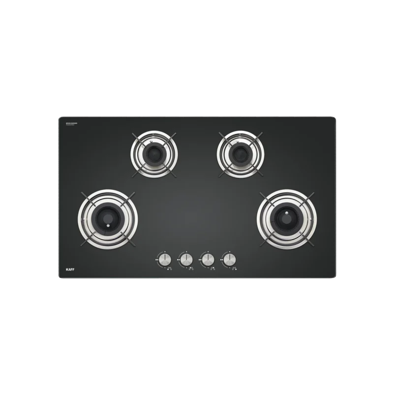 HBR 904 A - 4 Burner Hob with Brass Burners - Image 3