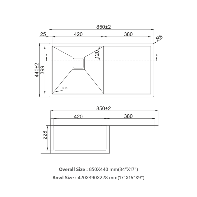 KAFF KSBL 850 SBD (R10)