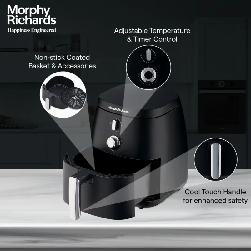 Morphy Richards 5L Classic Air Fryer BL - Image 4