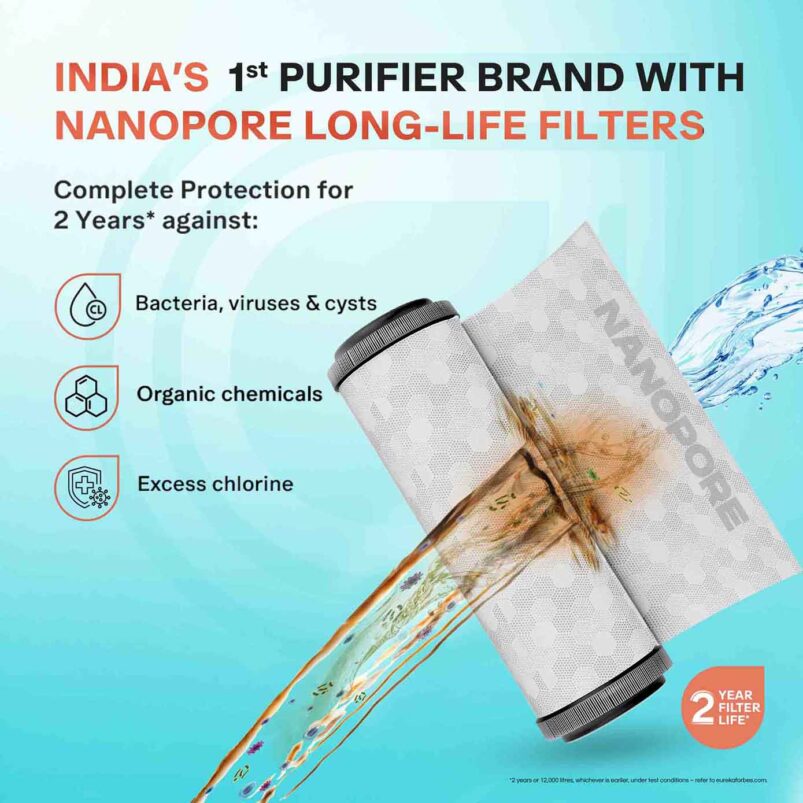 Aquaguard Enrich Booster UV 2X Water Purifier | 2 Year Filter Life | With Mega Sediment Filter - Image 4