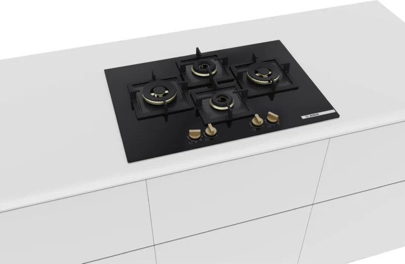 Bosch Series 6 Gas hob 75 cm Tempered glass, Black - Image 4