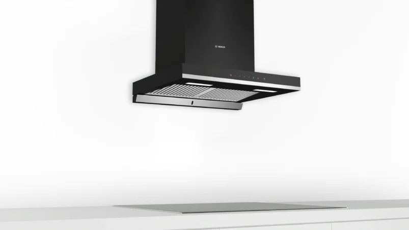 Bosch Series 4 Wall-Mounted Cooker Hood 60 cm Matt black - Image 4