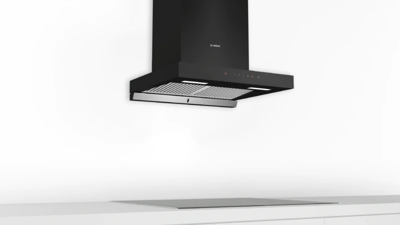 Bosch Series 4 Wall-Mounted Cooker Hood 60 cm Matt black - Image 4