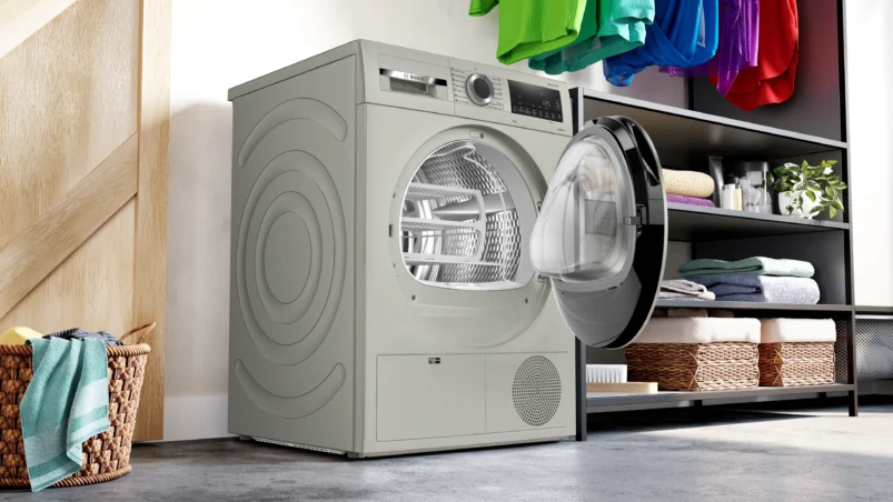 Bosch WPG24108IN Series 4 condenser tumble dryer 9 kg Silver inox - Image 4