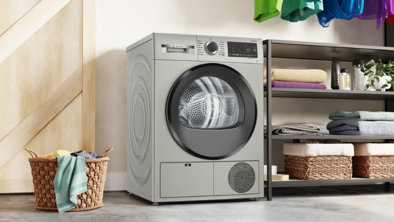 Bosch WQG24108IN Series 4 heat pump tumble dryer 9 kg Silver inox - Image 4