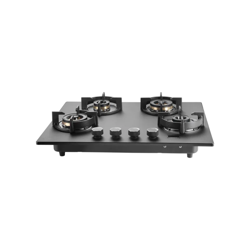 PRS 654- 4 Burners Built-in Hob, Digital Timer, 8mm Thick Premium Frosted Black Glass - Image 4
