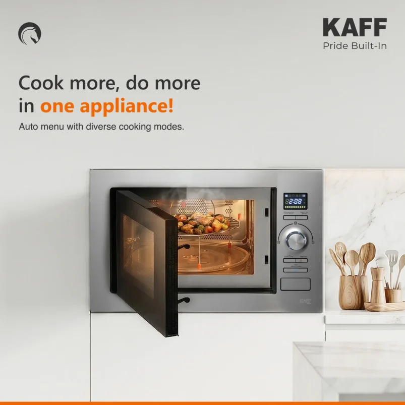KAFF KB4A - 28L Built-in Microwave with Multi-Programming & Auto Cooking Menu - Image 5