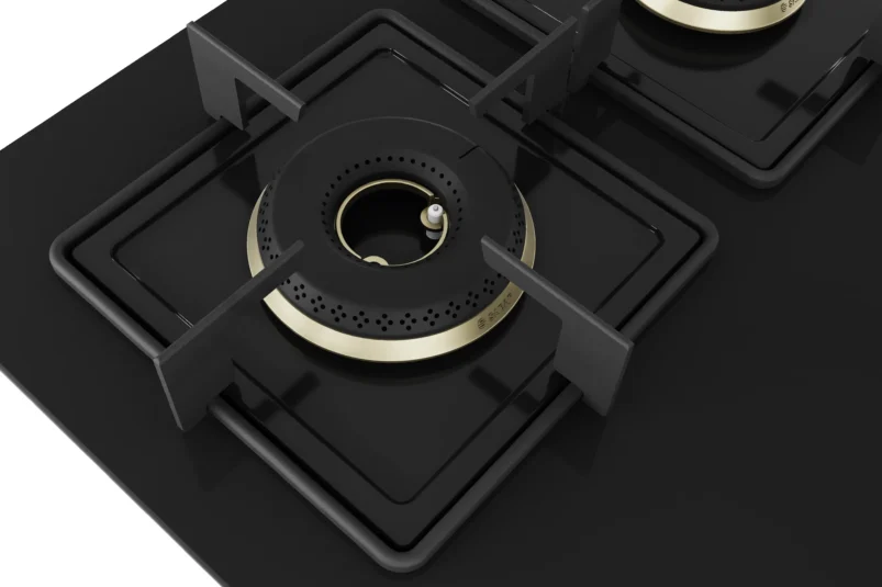 Bosch Series 4 Gas hob 90 cm Tempered glass, Black - Image 5