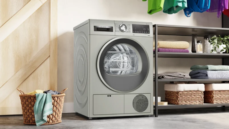 Bosch WPG23108IN Series 4 condenser tumble dryer 8 kg Silver inox - Image 6