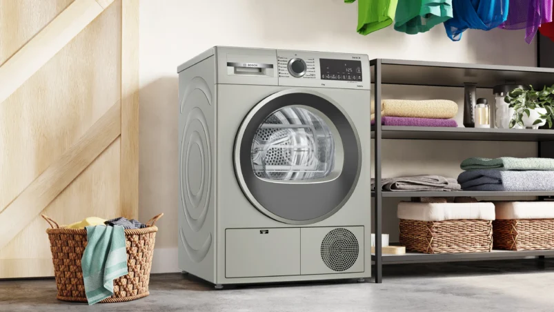Bosch WPG24108IN Series 4 condenser tumble dryer 9 kg Silver inox - Image 5