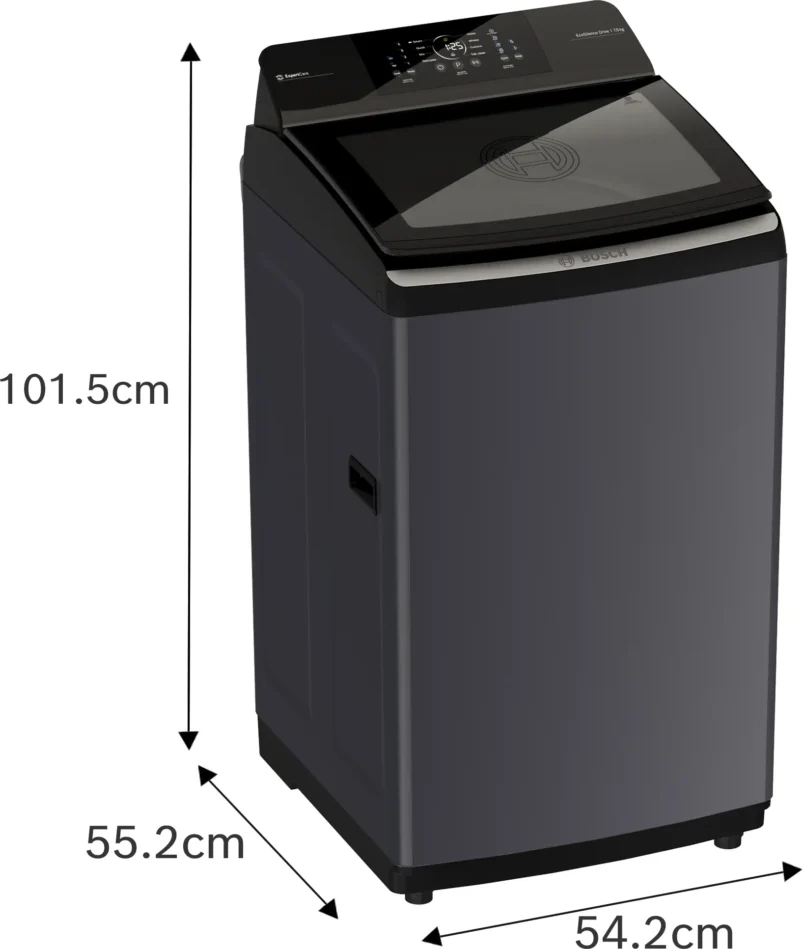 Bosch WOE850B7IN Series 2 washing machine, top loader 680 rpm - Image 5