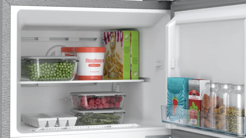 Bosch CTN27S21EI Series 2 free-standing fridge-freezer with freezer at top 156 x 60.5 cm Silver, Total No Frost - Image 5
