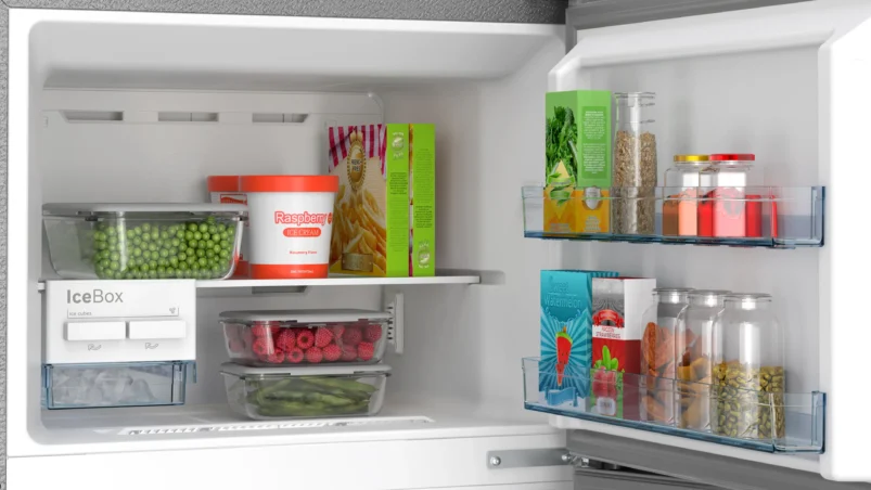 Bosch CTC35S21VI Series 4 free-standing fridge-freezer with freezer at top 175 x 67 cm Silver, Total No Frost - Image 5