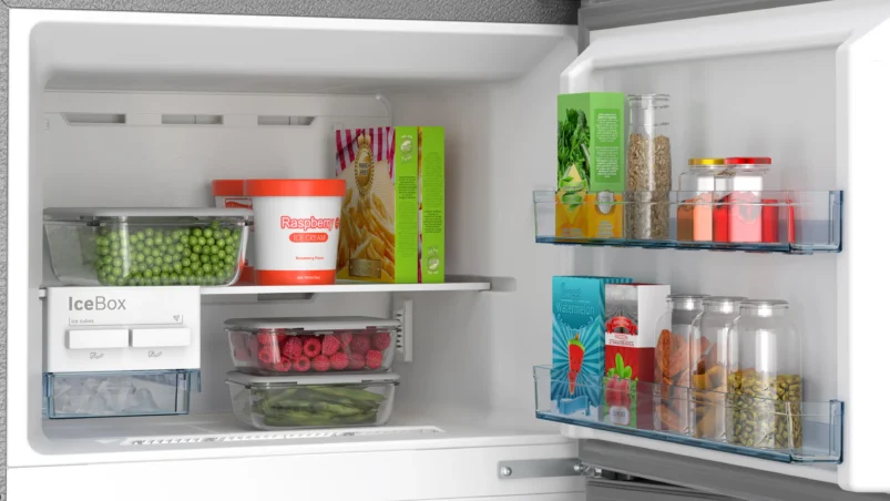 Bosch CTC35S22VI Series 4 free-standing fridge-freezer with freezer at top 175 x 67 cm Silver, Total No Frost - Image 5