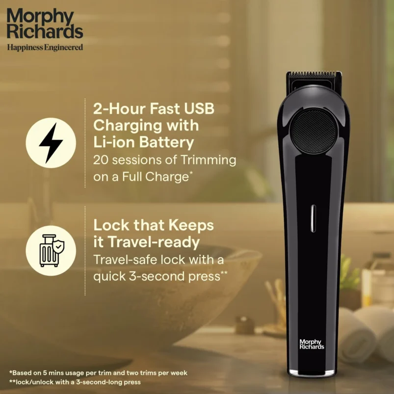 Morphy Richards Kingsman Elite 3-in-1 Grooming Kit - Image 6