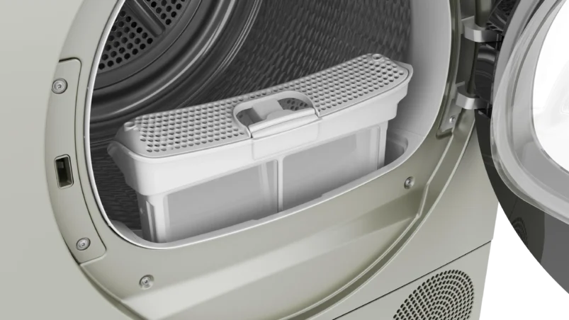 Bosch WQG24108IN Series 4 heat pump tumble dryer 9 kg Silver inox - Image 8