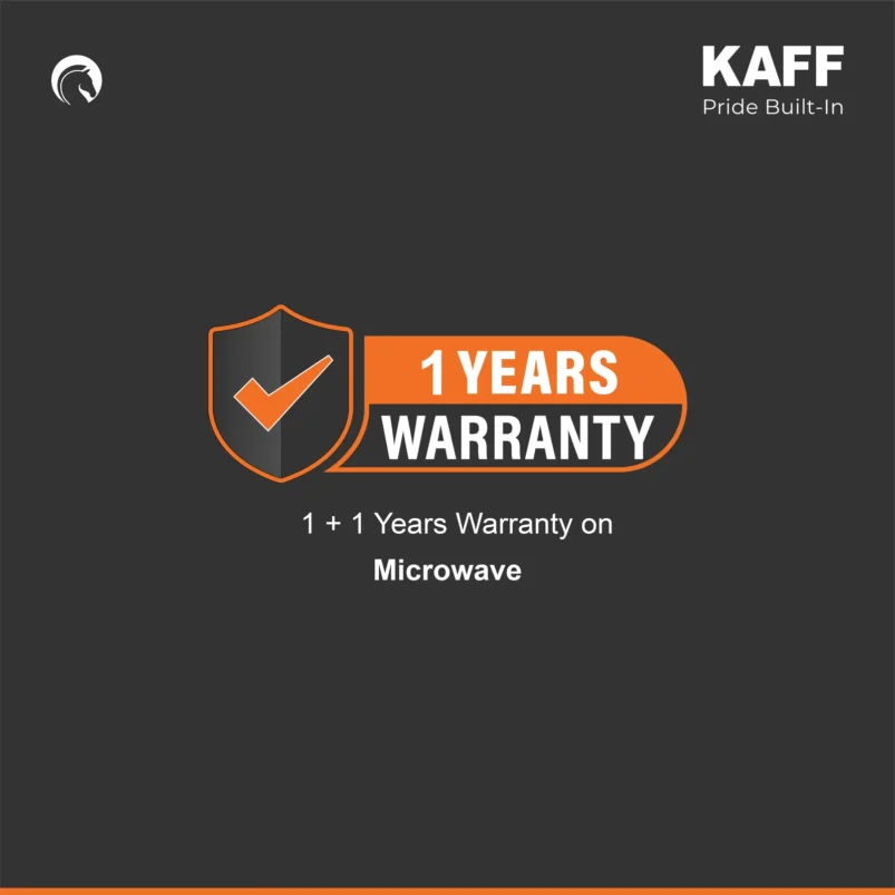 KAFF KB4A - 28L Built-in Microwave with Multi-Programming & Auto Cooking Menu - Image 8