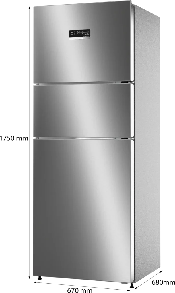Bosch CMC33S03NI Series 6 free-standing fridge-freezer with freezer at top 175 x 67 cm - Image 9