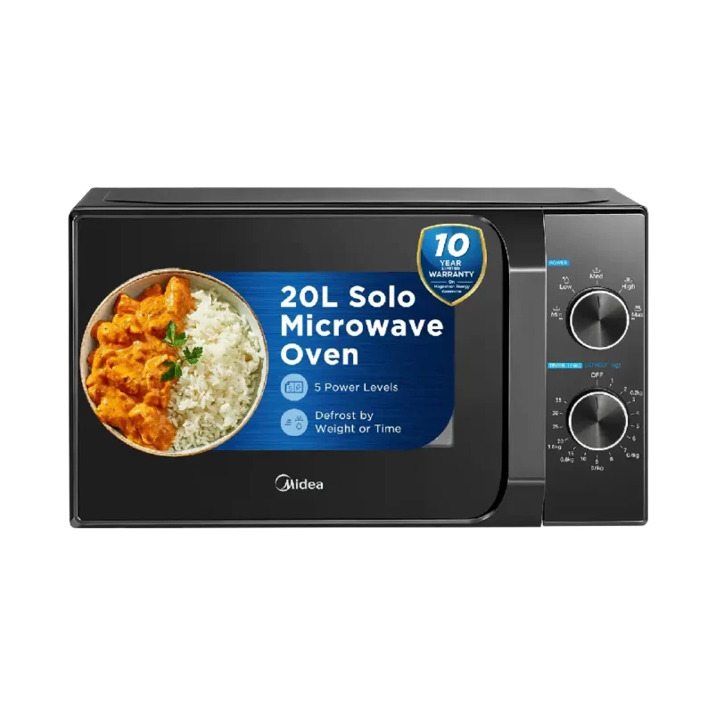 Midea 20 L Solo Microwave Oven Manual (MMO20CXA-ММРЕВК) - Image 2