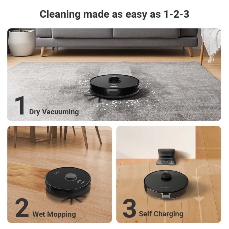 Eureka Forbes Robo LVac Voice Nuo Robotic Vacuum Cleaner - Image 2