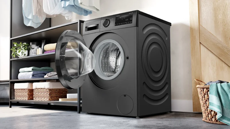 Bosch Series 6 washer dryer 12/7 kg , Cast iron grey - Image 3