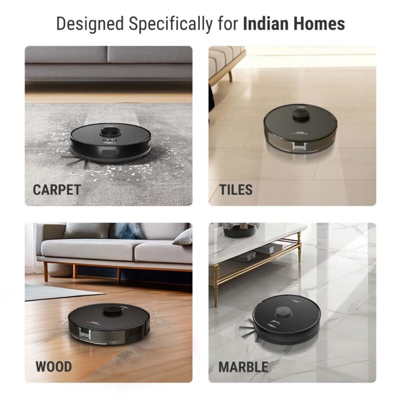 Eureka Forbes Robo LVac Voice Nuo Robotic Vacuum Cleaner - Image 4