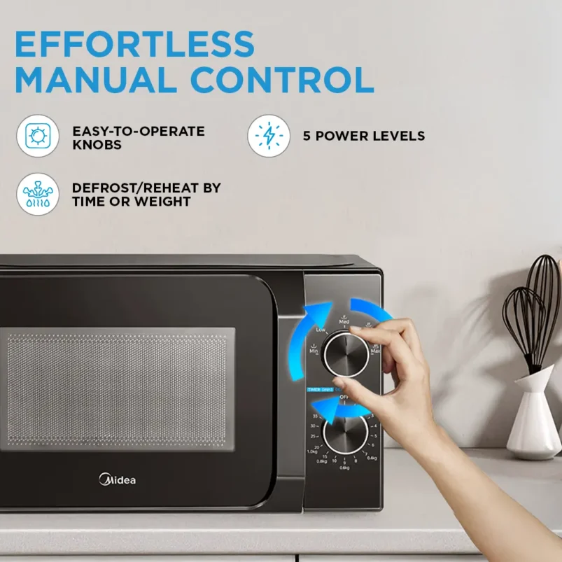 Midea 20 L Solo Microwave Oven Manual (MMO20CXA-ММРЕВК) - Image 5