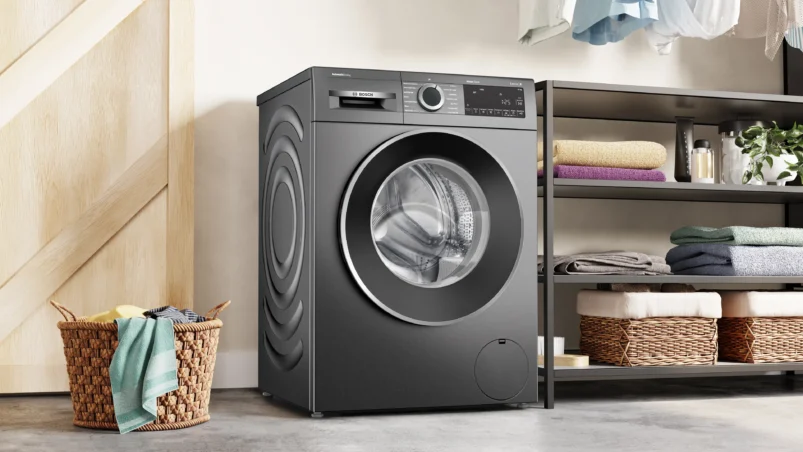Bosch Series 6 washing machine, front loader 10 kg , Cast iron grey - Image 5