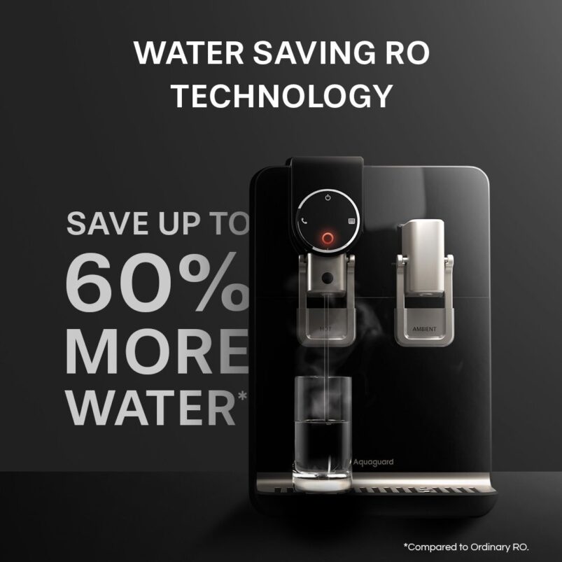 Aquaguard Aspire Blaze Insta WS RO+UV Stainless Steel Hot & Ambient Copper Water Purifier - Image 6